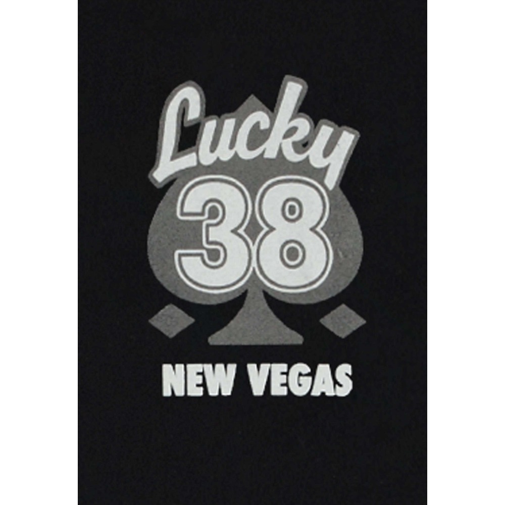 Fallout - Lucky New Vegas Heren Tshirt - Zwart